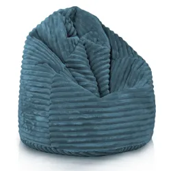 Housse Pour Pouf Poire Enfants - Velours À Grosses Côtes