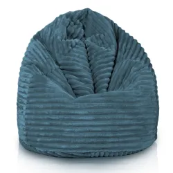 Pouf Poire L pour enfants - Velours Côtelé Stripe – vue 32