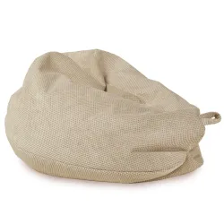 Pouf Poire L pour enfants - Velours Texturé Dot – vue 2