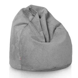 Housse Pour Pouf Poire Enfants - Velours Texturé Dot