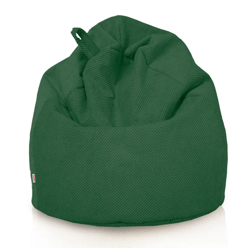 Pouf Poire L pour enfants - Velours Texturé Dot – vue 27