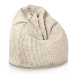 Housse Pour Pouf Poire Enfants - Velours Texturé Dot