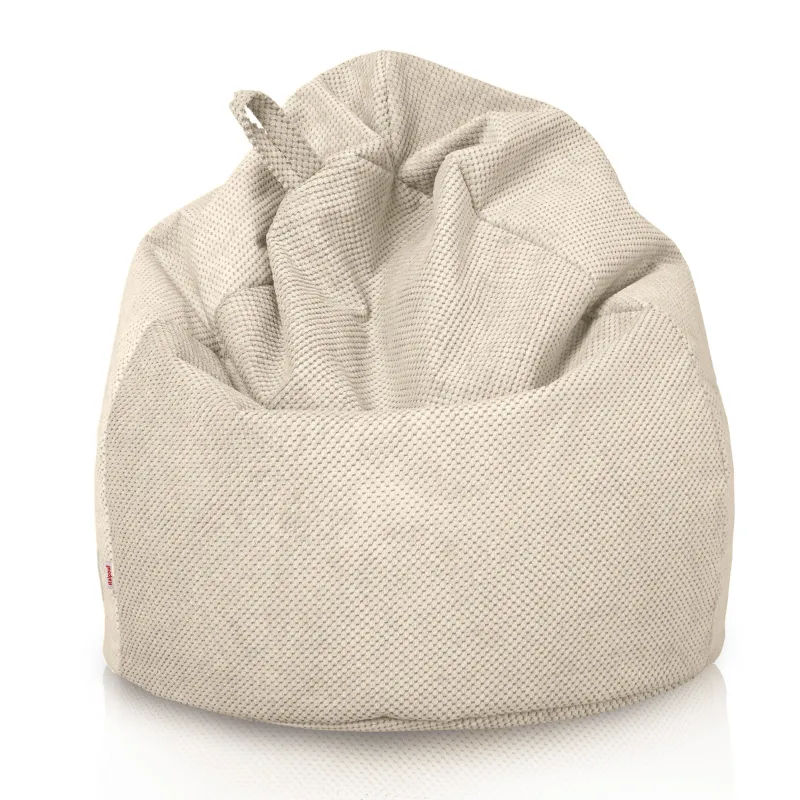 Pouf Poire L pour enfants - Velours Texturé Dot – vue 30