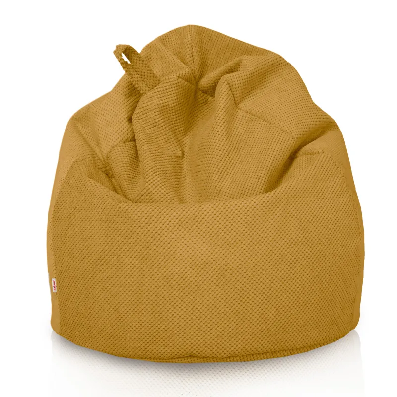 Pouf Poire L pour enfants - Velours Texturé Dot – vue 33