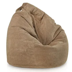 Pouf Poire XL Standard - Velours Côtelé Soft
