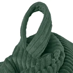Grand pouf poire en velours côtelé pour ados et adultes