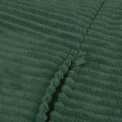 Grand pouf poire en velours côtelé pour ados et adultes