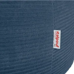 Grand pouf poire en velours côtelé pour ados et adultes
