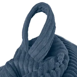 Grand pouf poire en velours côtelé pour ados et adultes