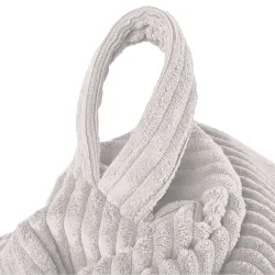 Grand pouf poire en velours côtelé pour ados et adultes