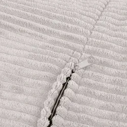 Grand pouf poire en velours côtelé pour ados et adultes