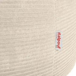 Grand pouf poire en velours côtelé pour ados et adultes
