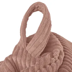 Grand pouf poire en velours côtelé pour ados et adultes