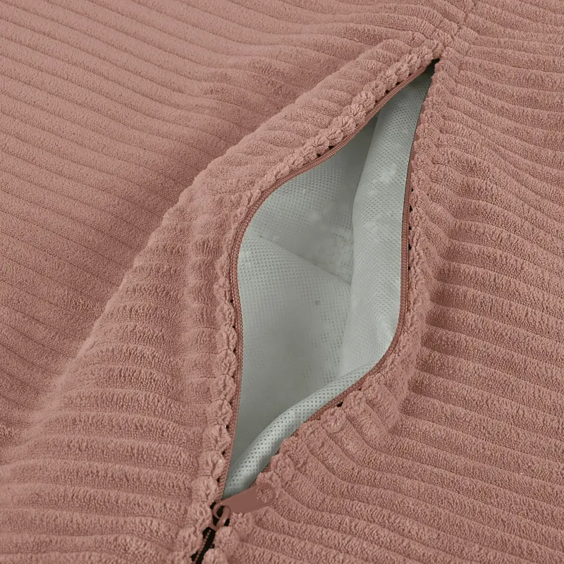 Grand pouf poire en velours côtelé pour ados et adultes