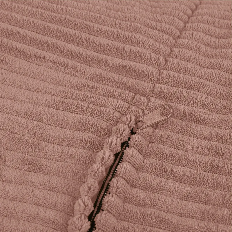 Grand pouf poire en velours côtelé pour ados et adultes
