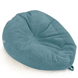 Grand pouf poire en velours côtelé pour ados et adultes