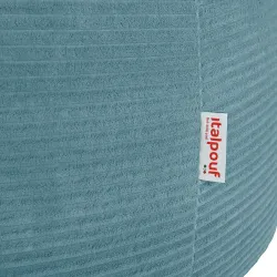 Grand pouf poire en velours côtelé pour ados et adultes