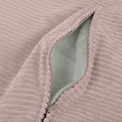 Grand pouf poire en velours côtelé pour ados et adultes