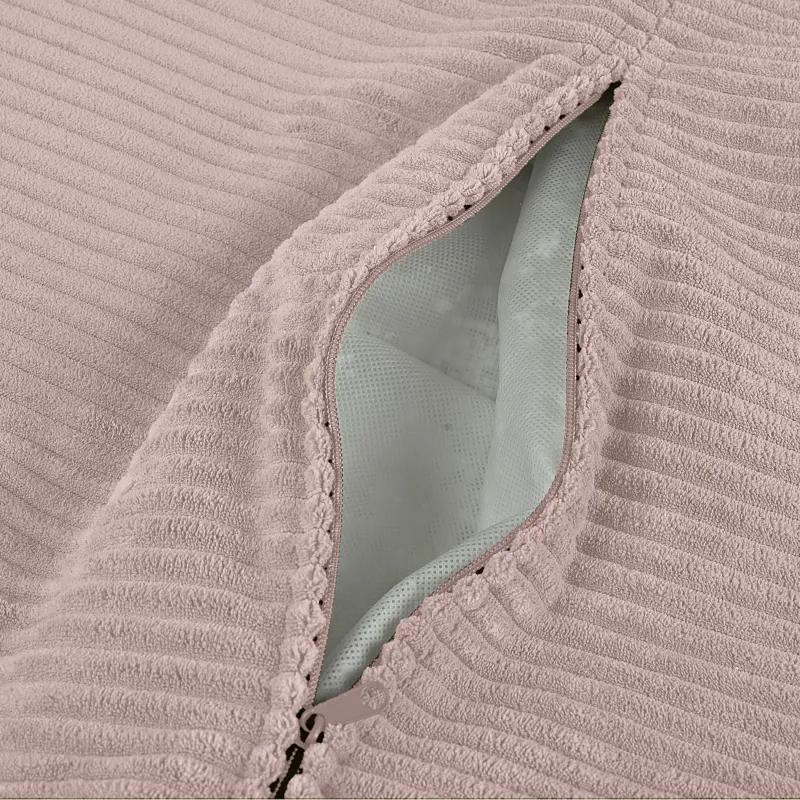 Grand pouf poire en velours côtelé pour ados et adultes