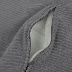 Grand pouf poire en velours côtelé pour ados et adultes