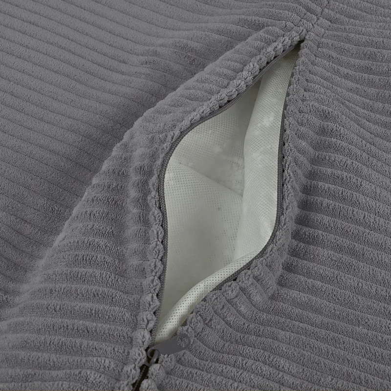 Grand pouf poire en velours côtelé pour ados et adultes