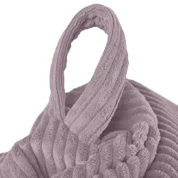 Grand pouf poire en velours côtelé pour ados et adultes