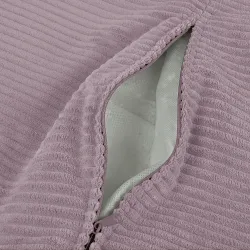 Grand pouf poire en velours côtelé pour ados et adultes
