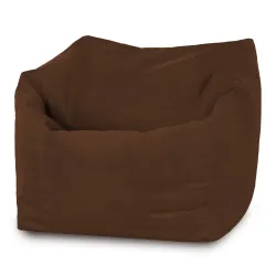 Fauteuil Pouf Siège de Sol Cube Amalfi - Velours Soft