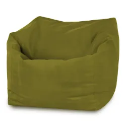 Fauteuil Pouf Siège de Sol Cube Amalfi - Velours Soft