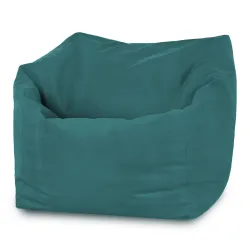 Fauteuil Pouf Siège de Sol Cube Amalfi - Velours Soft