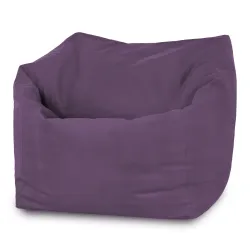 Fauteuil Pouf Siège de Sol Cube Amalfi - Velours Soft
