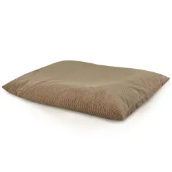 Grand coussin de sol enfant en velours côtelé