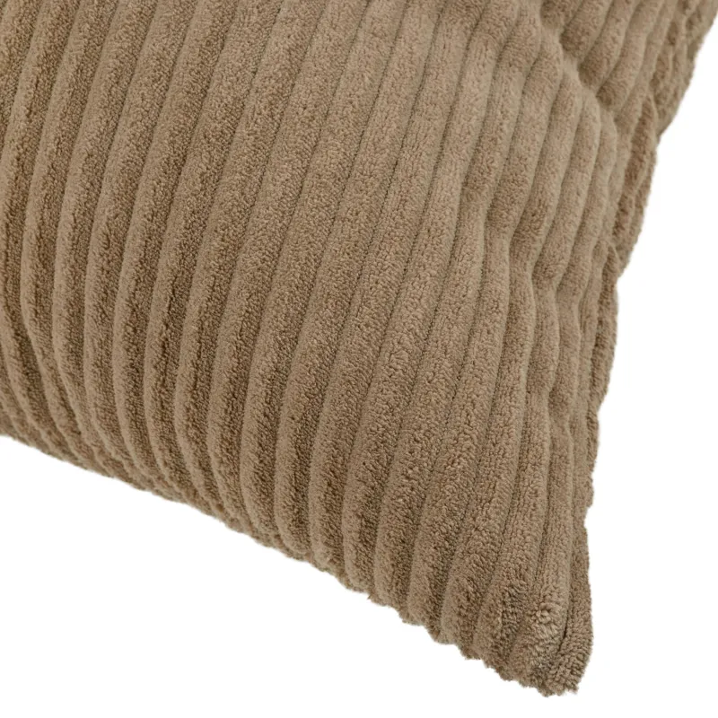 Grand coussin de sol enfant en velours côtelé