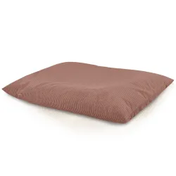 Grand coussin de sol enfant en velours côtelé