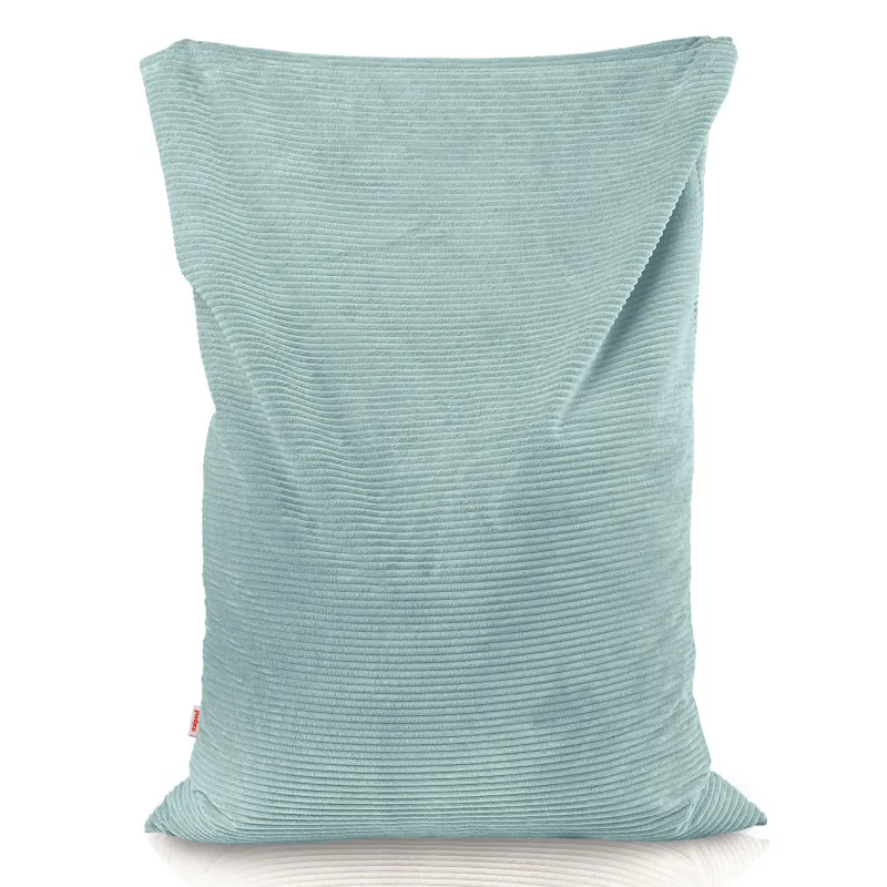 Grand coussin de sol enfant en velours côtelé
