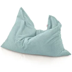 Grand coussin de sol enfant en velours côtelé