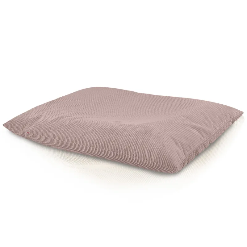 Grand coussin de sol enfant en velours côtelé