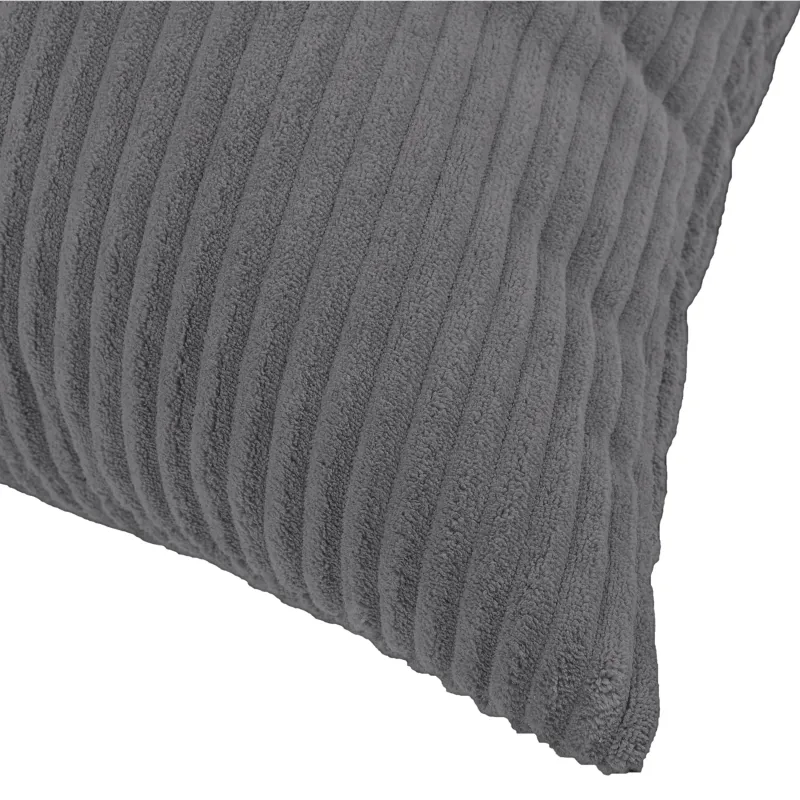 Grand coussin de sol enfant en velours côtelé