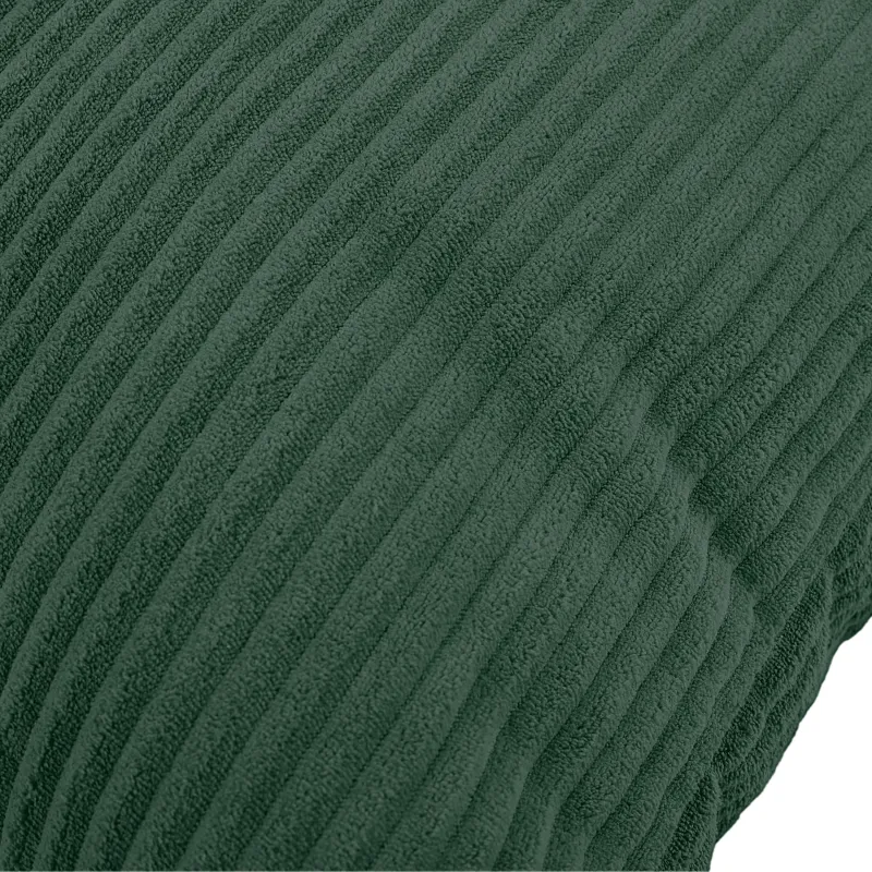 Grand coussin de sol XXL en velours côtelé