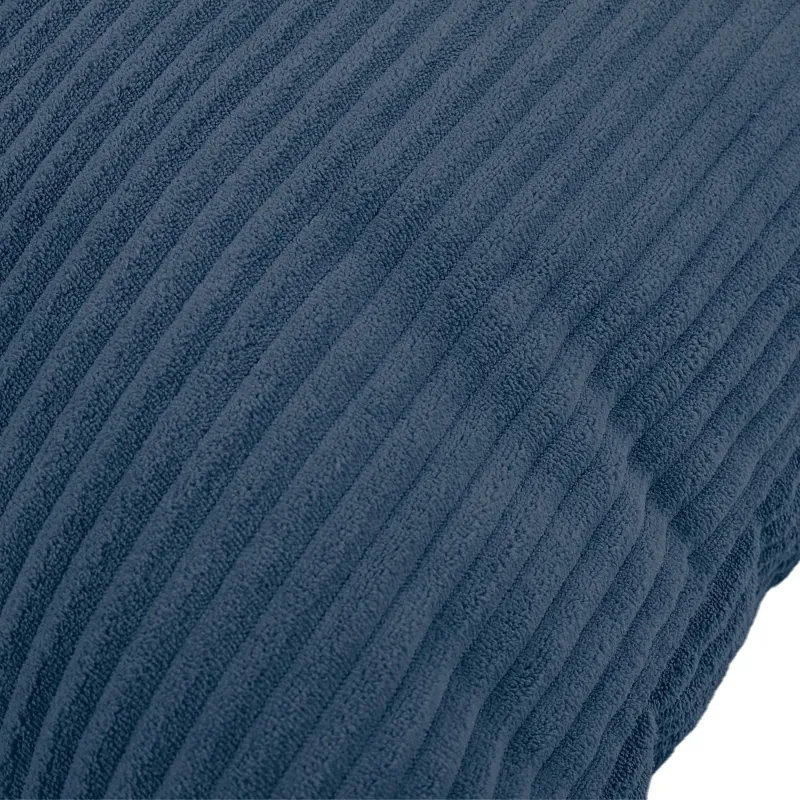Grand coussin de sol XXL en velours côtelé