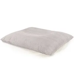 Grand coussin de sol XXL en velours côtelé