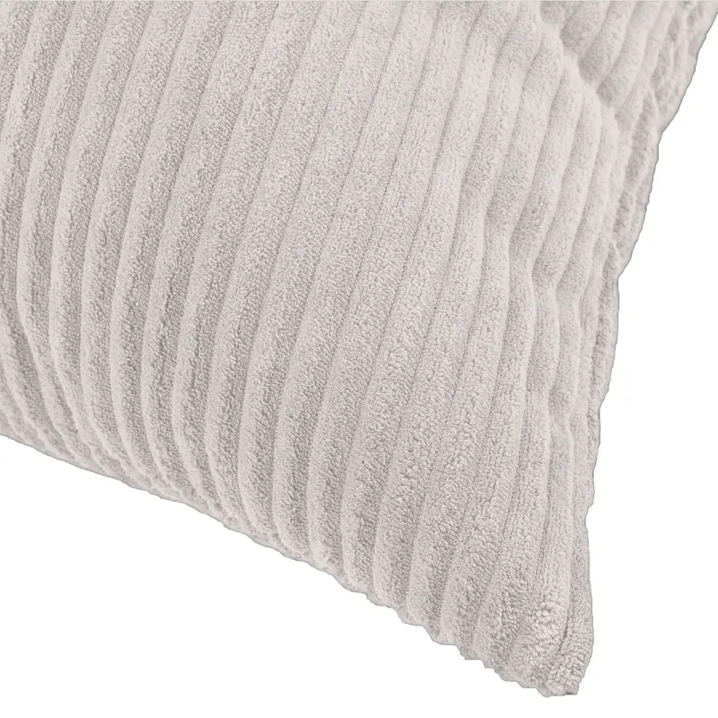 Grand coussin de sol XXL en velours côtelé