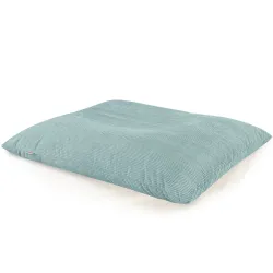 Grand coussin de sol XXL en velours côtelé