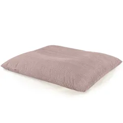 Grand coussin de sol XXL en velours côtelé