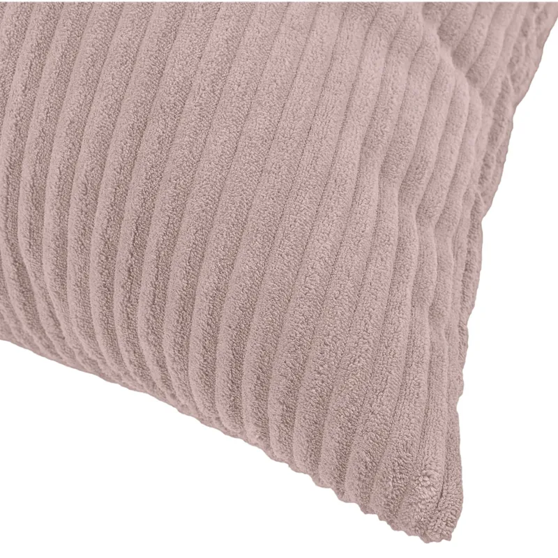 Grand coussin de sol XXL en velours côtelé