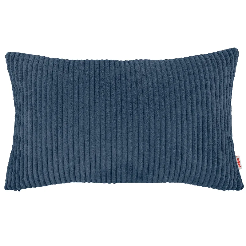 Grand coussin pour lit et comme dossier en velours 45×70