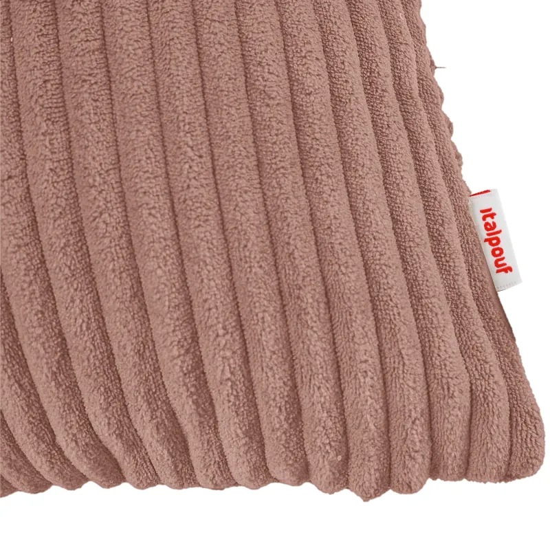 Grand coussin pour lit et comme dossier en velours 45×70