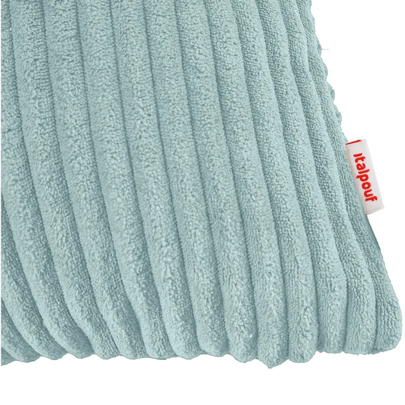 Grand coussin pour lit et comme dossier en velours 45×70