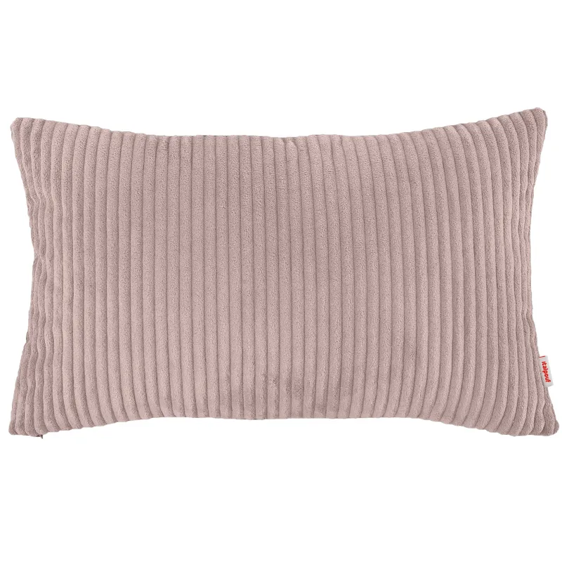 Grand coussin pour lit et comme dossier en velours 45×70