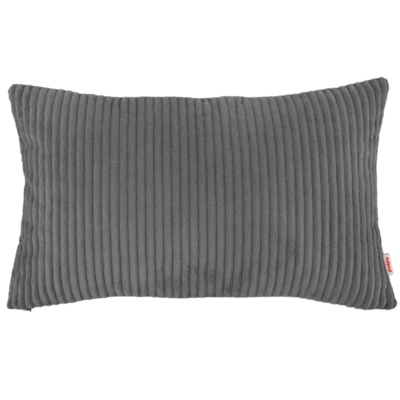 Grand coussin pour lit et comme dossier en velours 45×70